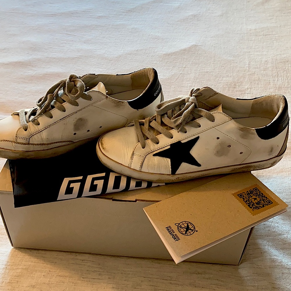 Golden Goose superstar size 38